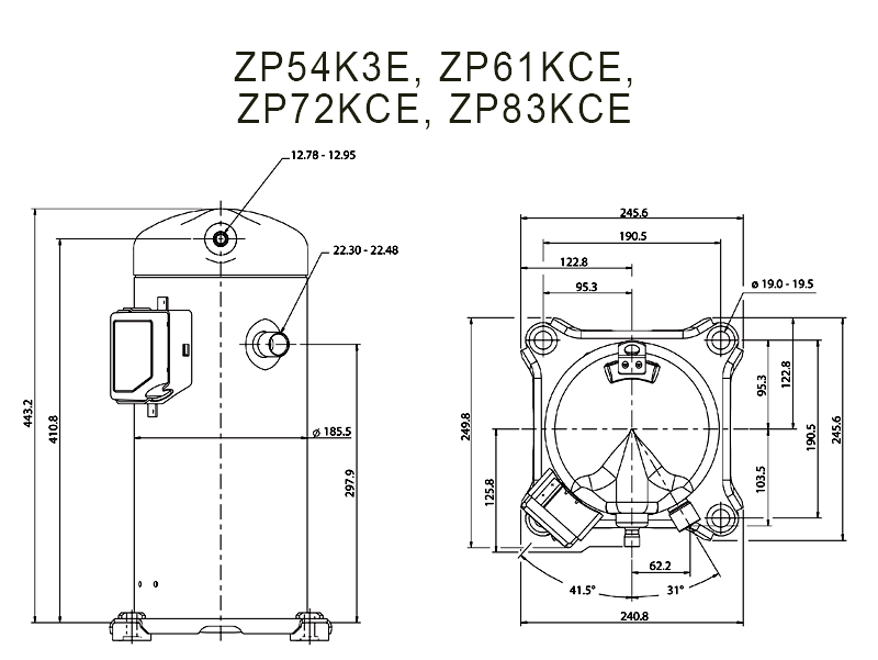  zp54, 61, 72, 83